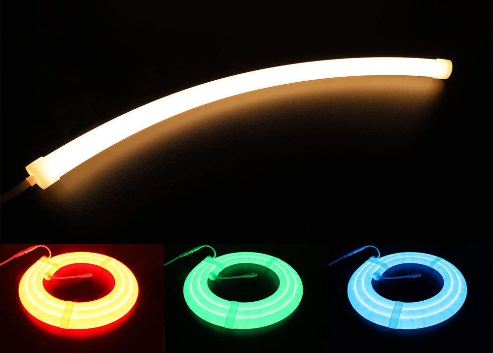 360° Round LED Neon Flex Strip light